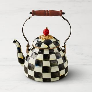 Mackenzie-Childs Courtly Check Tea Kettle