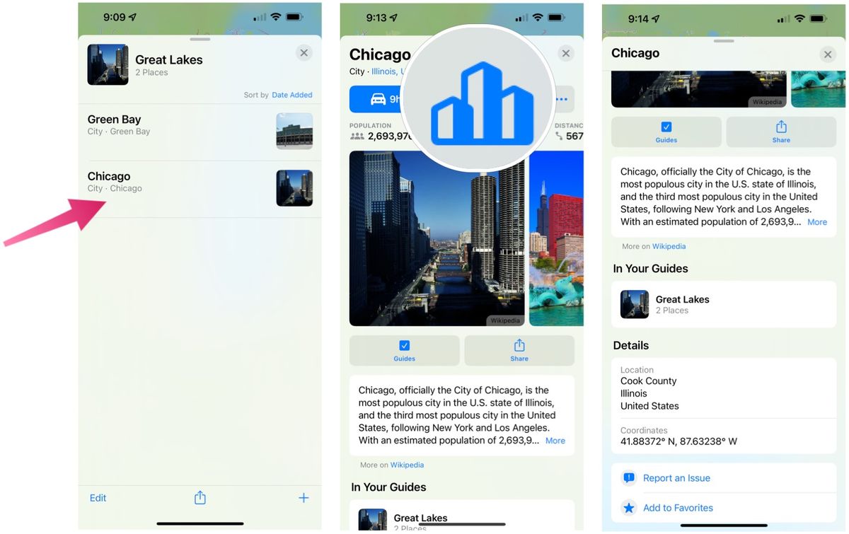 How To Create Favorites And Guides In Maps On IPhone And IPad | IMore