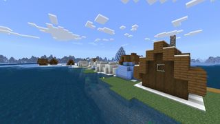 Screenshot of Minecraft.