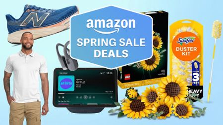 Collage of items on sale for Amazon Big Spring Sale