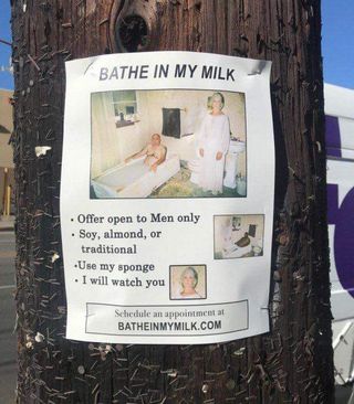 The Bathe in my Milk poster