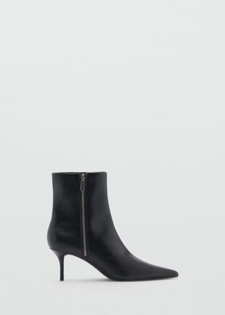 Zipper Toe Boot - Women | Mango United Kingdom