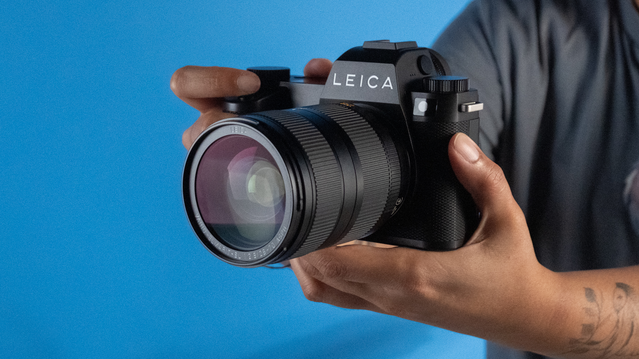 A Leica SL3-P full frame mirrorless camera