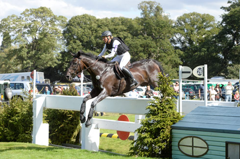 FRH Butts Abraxxas and Ingrid Klimke at Burghley 2013