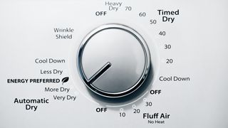 Select drying cycle