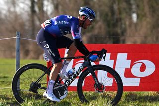 DOUR BELGIUM FEBRUARY 28 Giacomo Nizzolo of Italy and Team Israel Premier Tech competes during the 55th Grand Prix Le Samyn 2023 Mens Elite a 209km race from Quaregnon to Dour on February 28 2023 in Dour Belgium Photo by Luc ClaessenGetty Images
