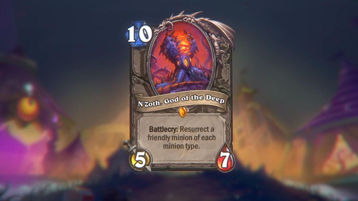 Hearthstone Is Heading To The Darkmoon Faire In Its Next Expansion Pc Gamer