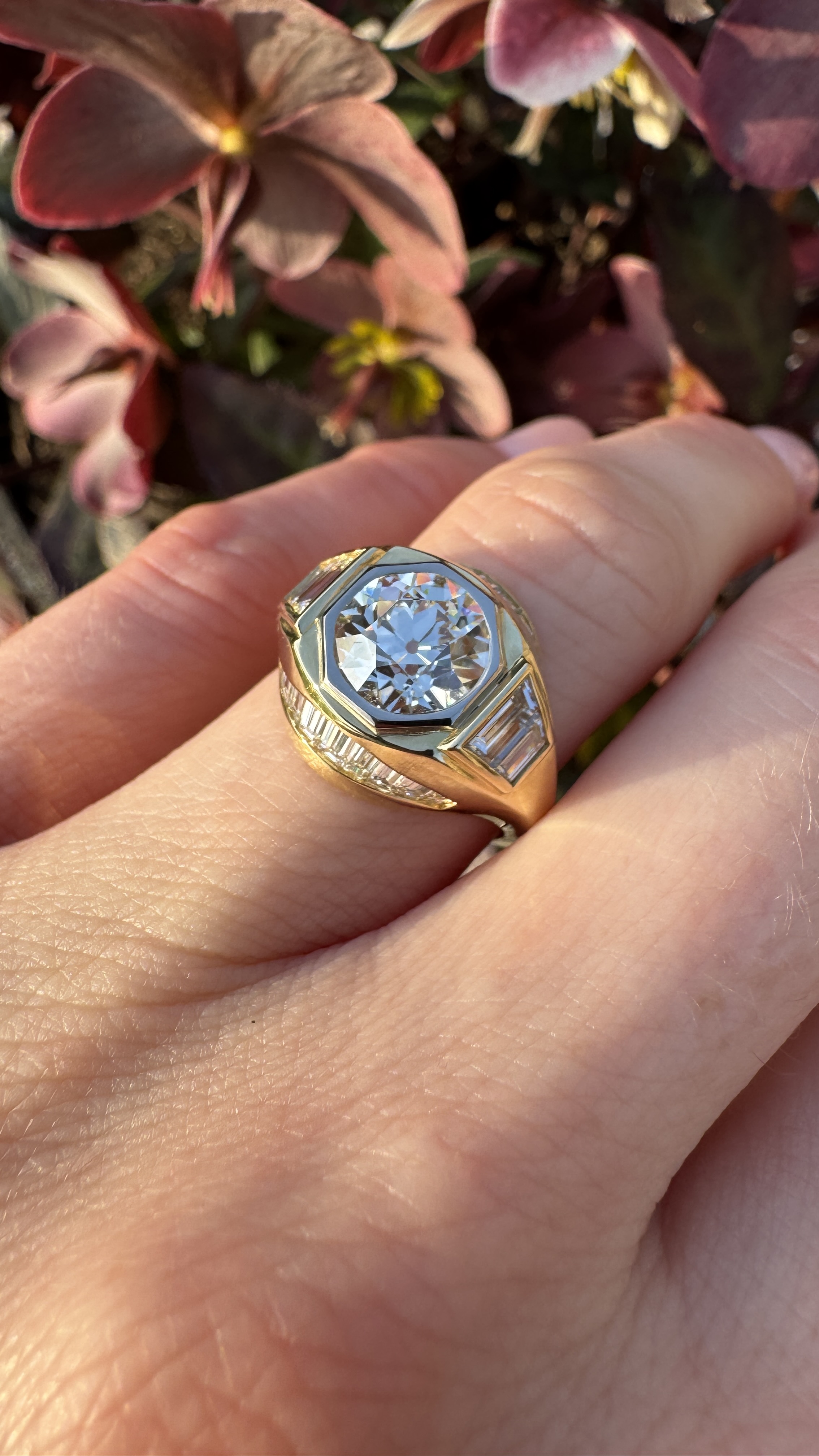 Bespoke engagement ring