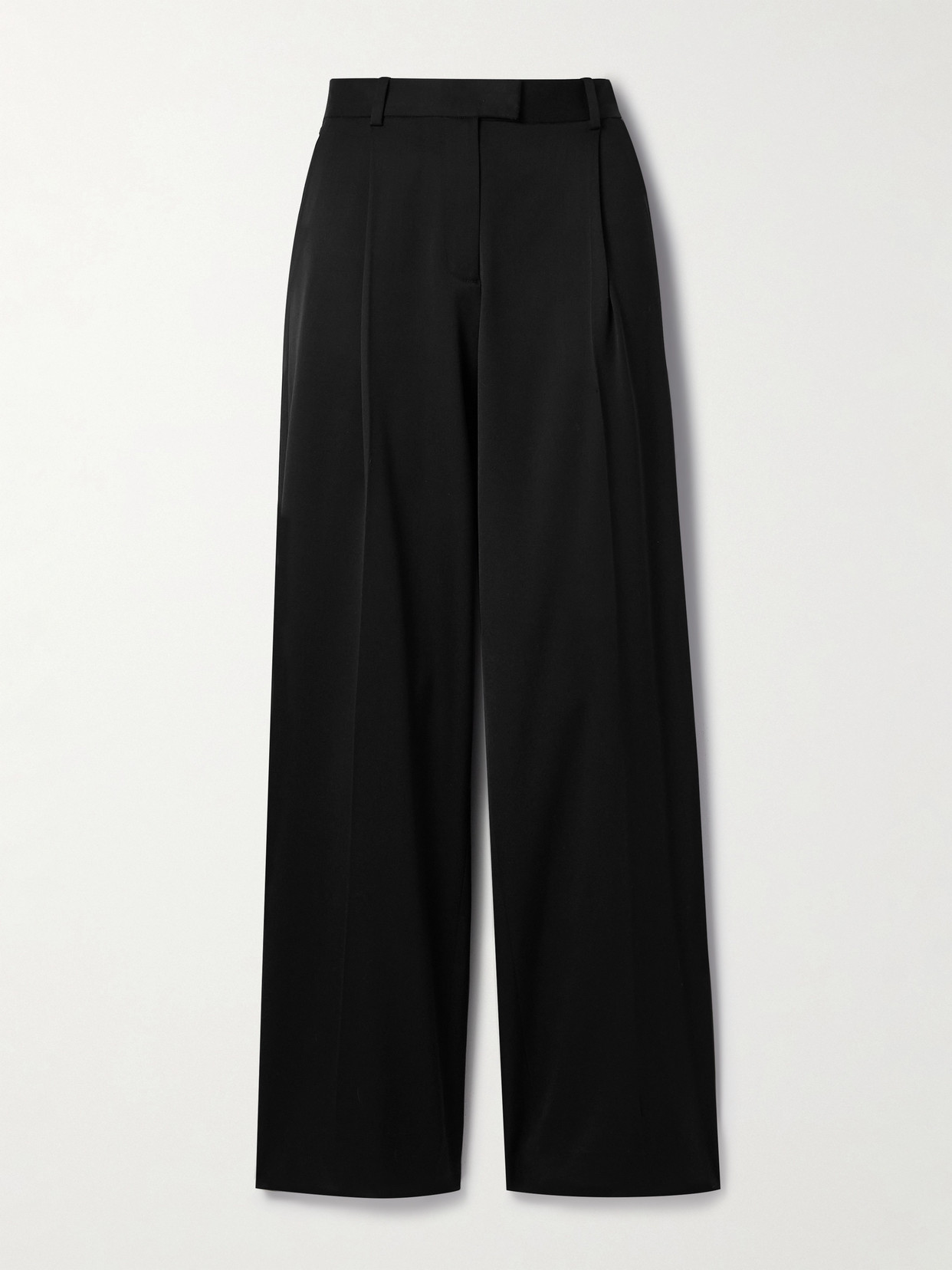 + Net Sustain Wool-Blend Straight-Leg Pants