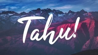 Free script fonts: sample of Tahu