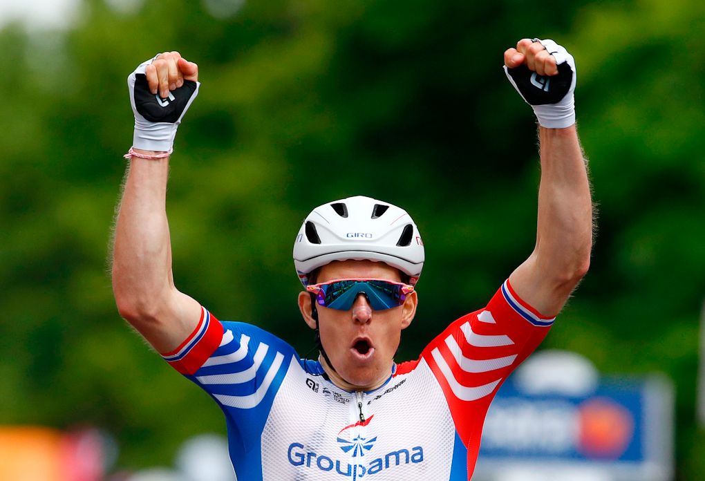 Arnaud Demare wins stage 10 at the 2019 Giro d'Italia