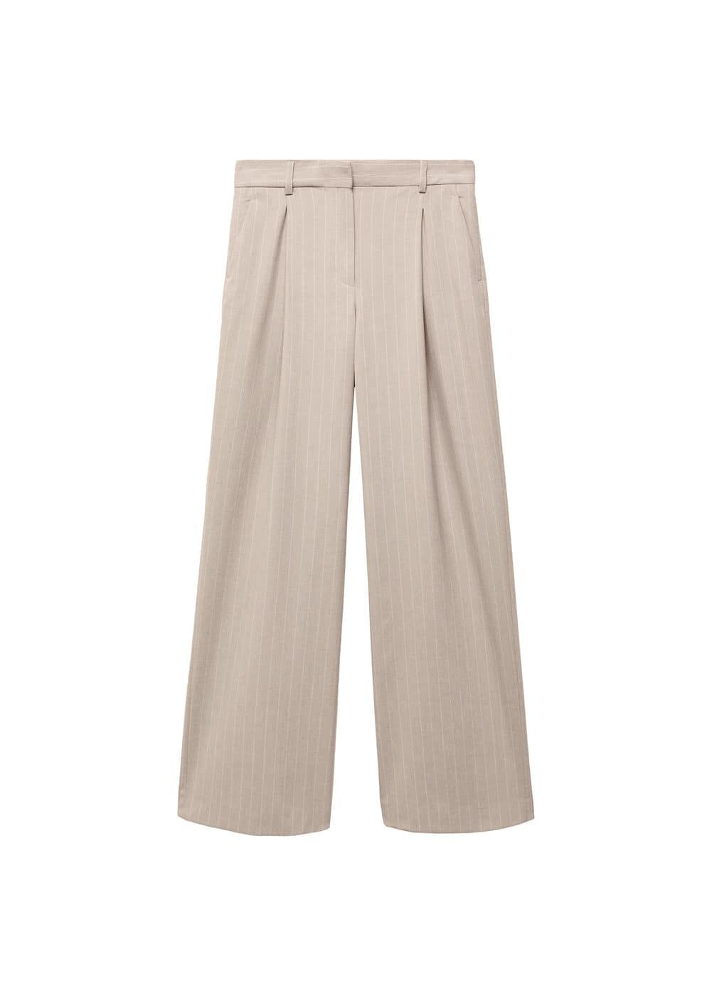 Pinstripe Suit Trousers - Women