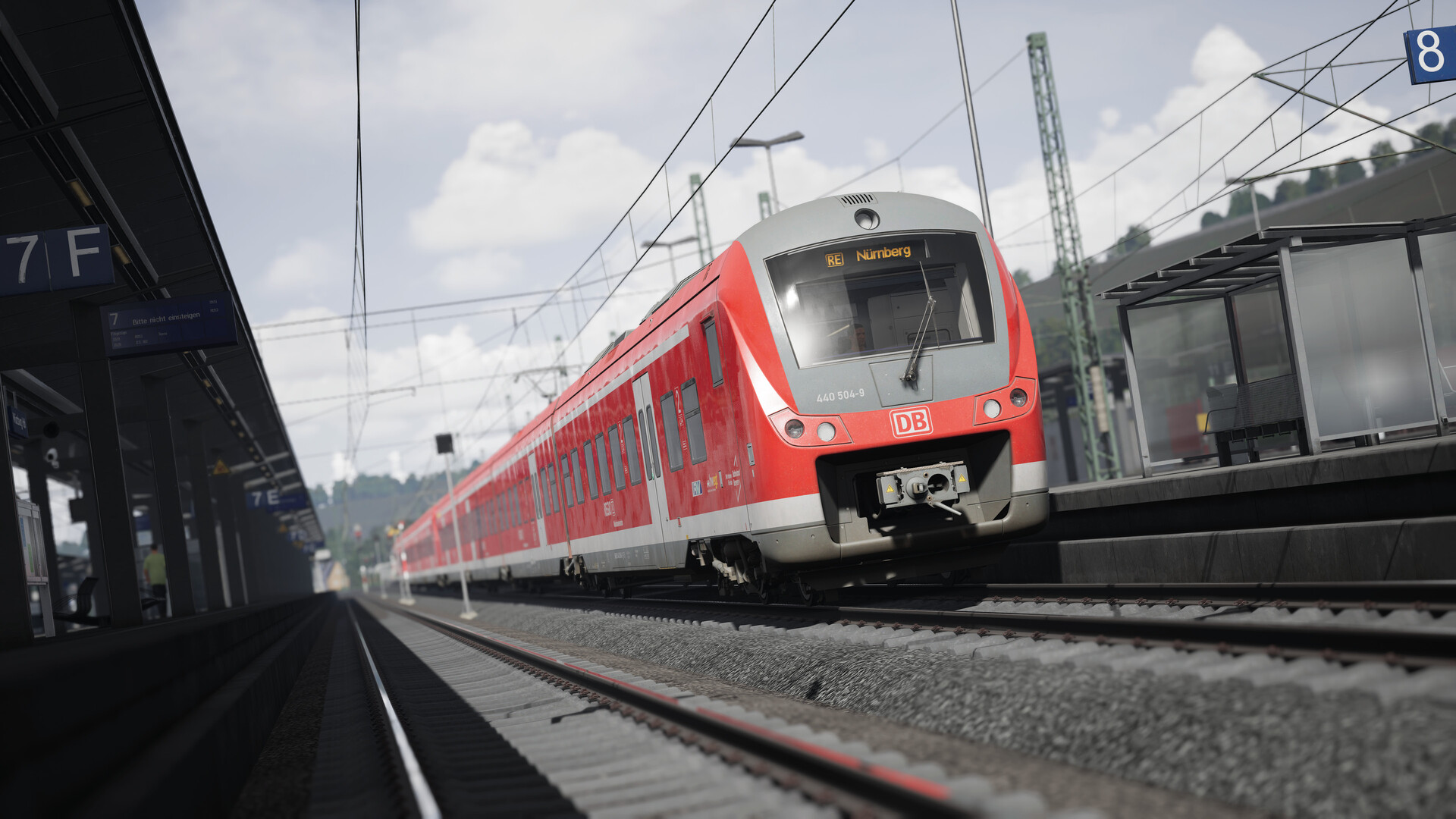 A screenshot of the upcoming PC game, Train Sim World 7