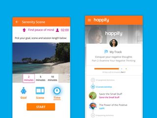 best relaxation apps: happify