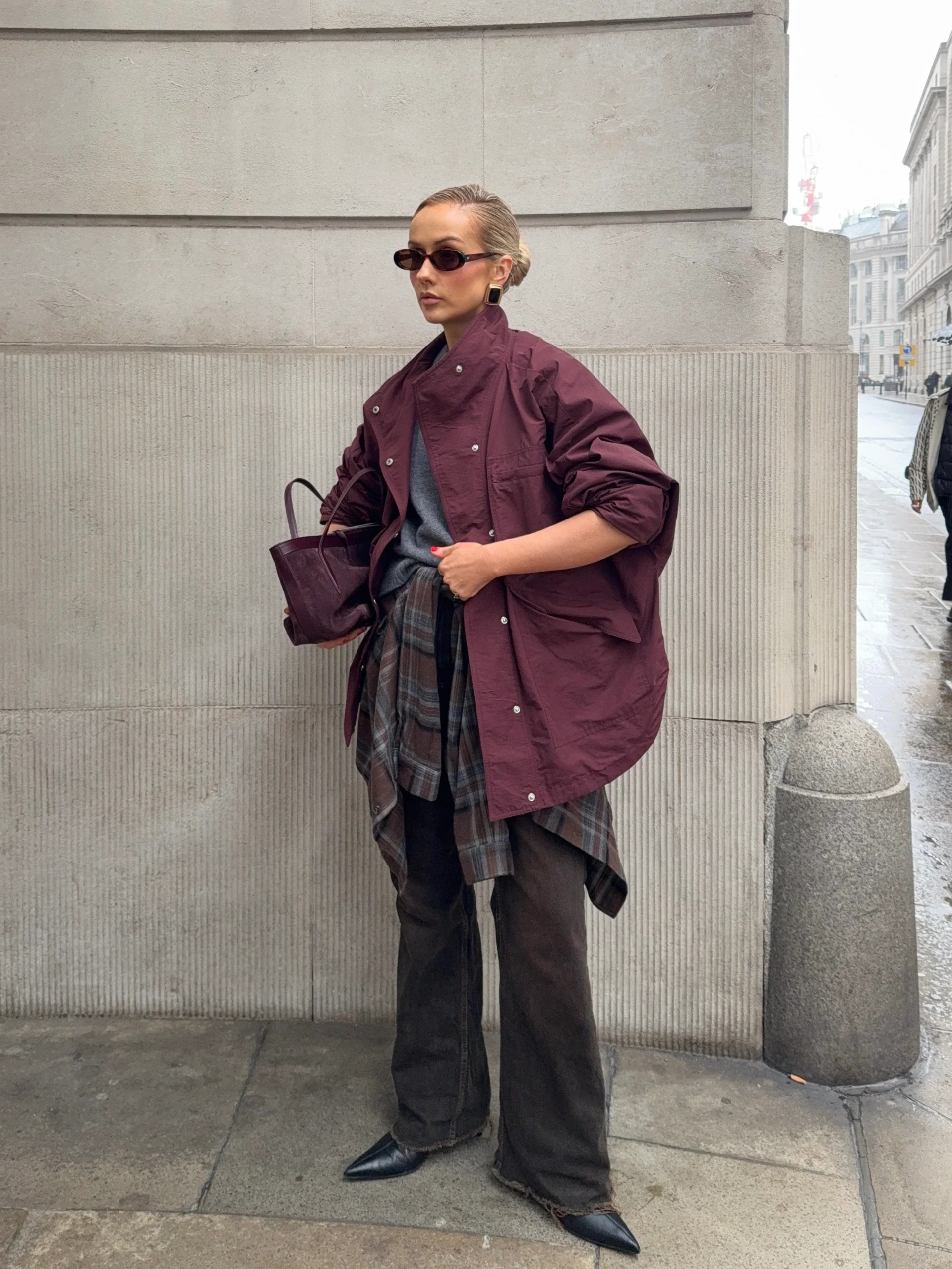 FUCHSIA SHAW, The Arden Coat Mulberry