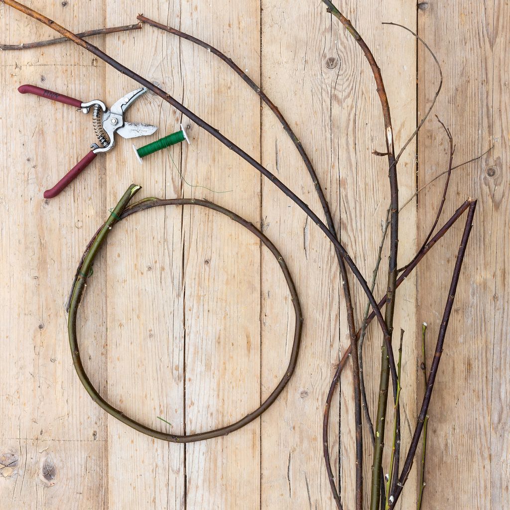 How to make a spring wreath Real Homes