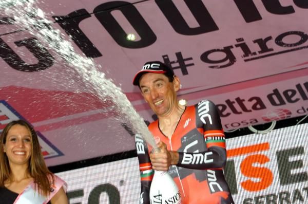 Marco Pinotti (BMC) won the Giro's final time trial