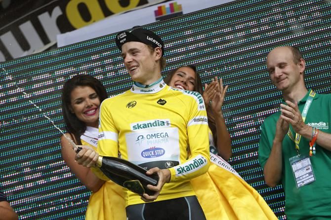 Petr Vakoc (Omega Pharma - QuickStep) leads the Tour of Poland