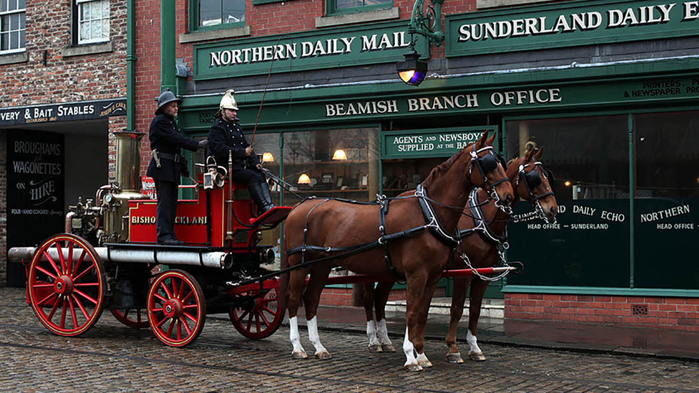 Fire engine - Beamish Museum