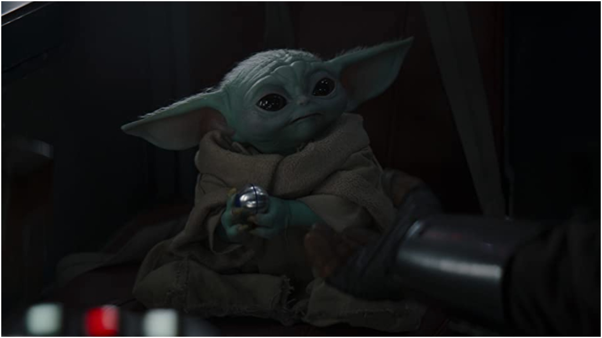 Baby Yoda Starts his Jedi Training