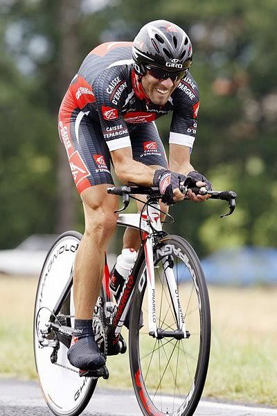 Alejandro Valverde (Caisse d'Eargne) had a bad day and even got passed by Rasmussen, who had started three minutes later.