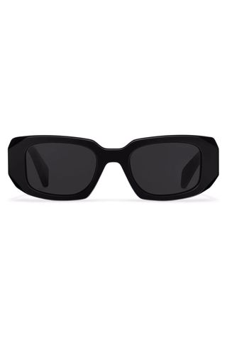 Prada Eyewear Symbole Oversized Geometric-Arm Sunglasses