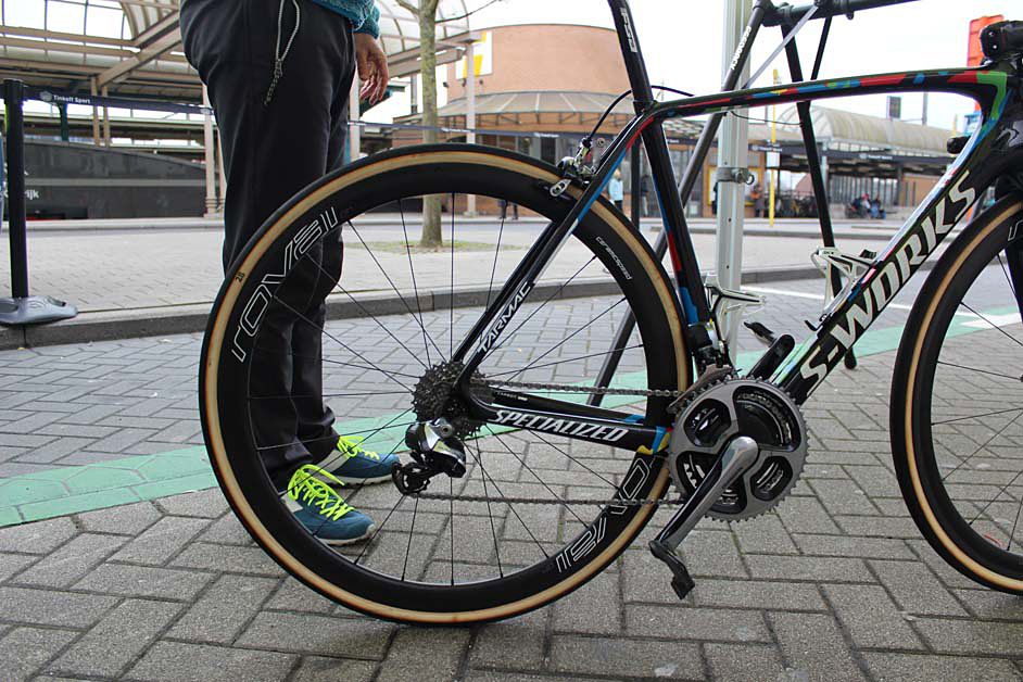 World champion Peter Sagan's 56 Specialized S-Works Tarmac
