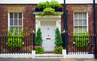 Mayfair door in London