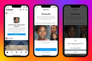 Instagram Amber Alert examples