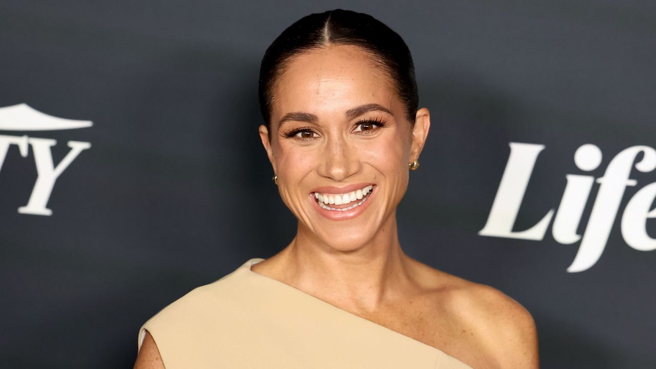 Meghan Markle&#039;s £46 earrings were worn in Canada. Seen here the Duchess of Sussex attends the 2023 Variety Power Of Women event 