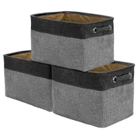 20. Sorbus Twill storage baskets: $23 at Walmart