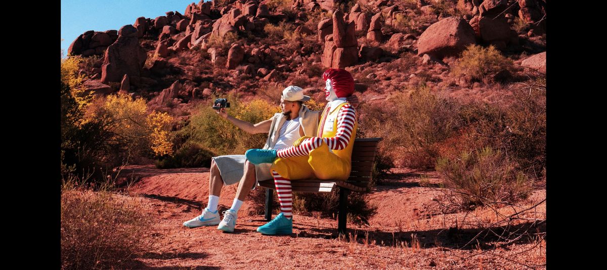 McDonald's Nike sneaker design