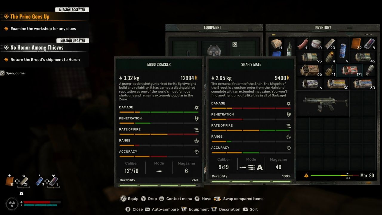 Stalker 2 unique weapons - Shah's Mate