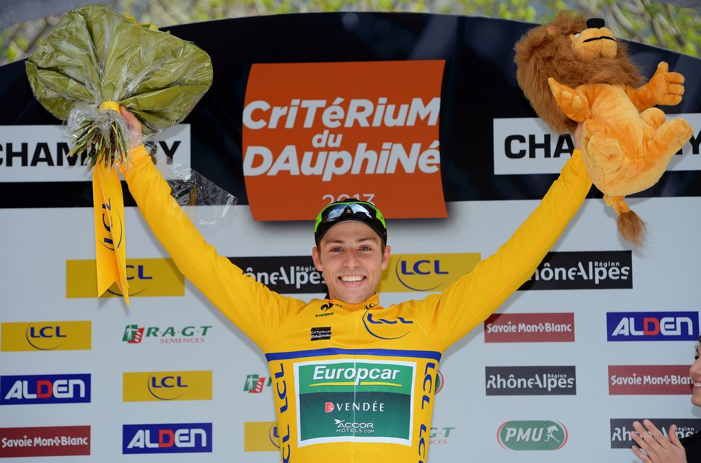 David Veilleux was a surprise stage winner and yellow jersey holder in 2013