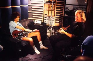 Brian May and David Gilmour