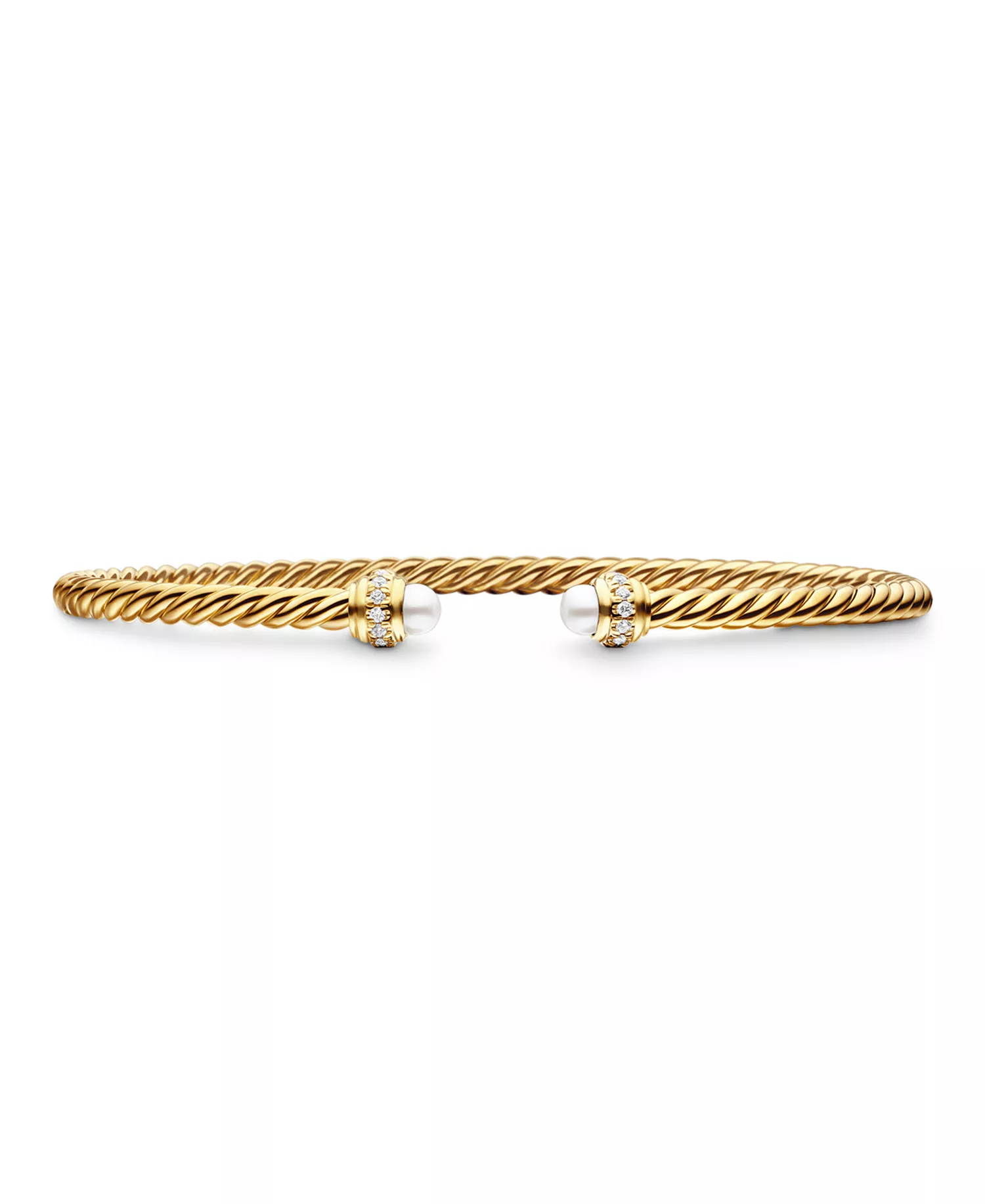 David Yurman, 18K Yellow Gold Cablespira&amp;reg; Bracelet
