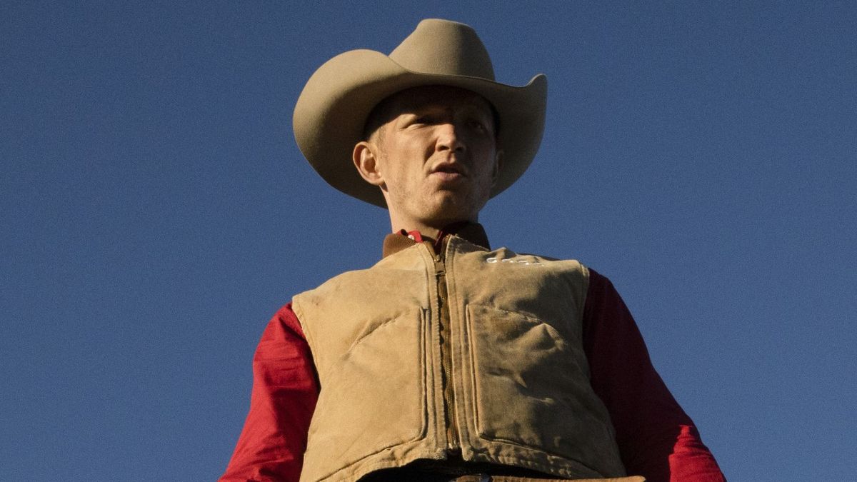 Jimmy on the 6666 ranch on Yellowstone