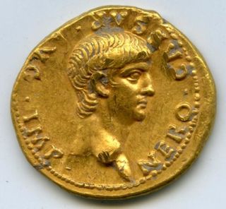 rare Roman gold coin