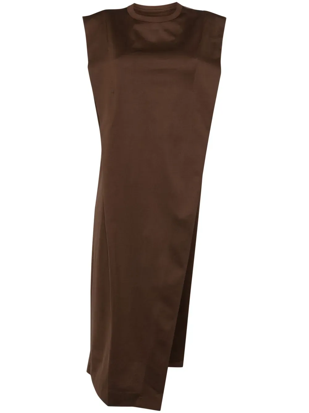 Sleeveless Asymmetric Cotton Top