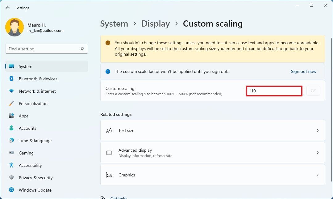 How To Adjust Display Scale Settings In Windows 11 | Windows Central