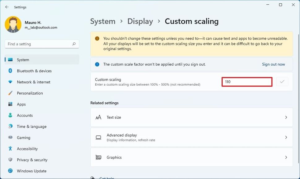 How To Adjust Display Scale Settings In Windows 11 | Windows Central