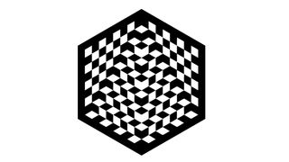 A chess logo and optical illusion