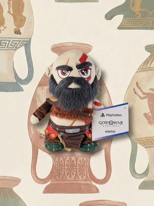 Premium 10-Inch Kratos Collector Grade Plush Toy