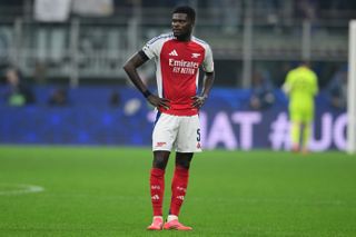 Arsenal midfielder Thomas Partey