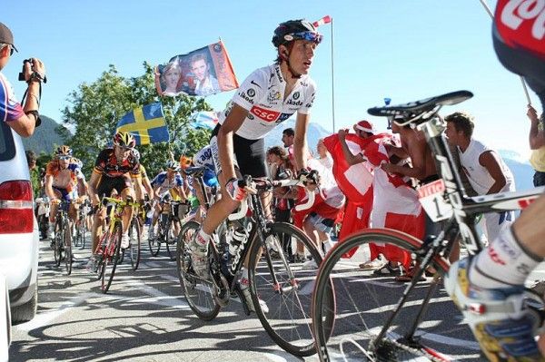Andy Schleck covered every single attack
