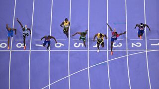 The men's 100-metre final