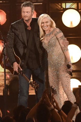 Gwen Stefani & Blake Shelton at the Billboard Music Awards 2016