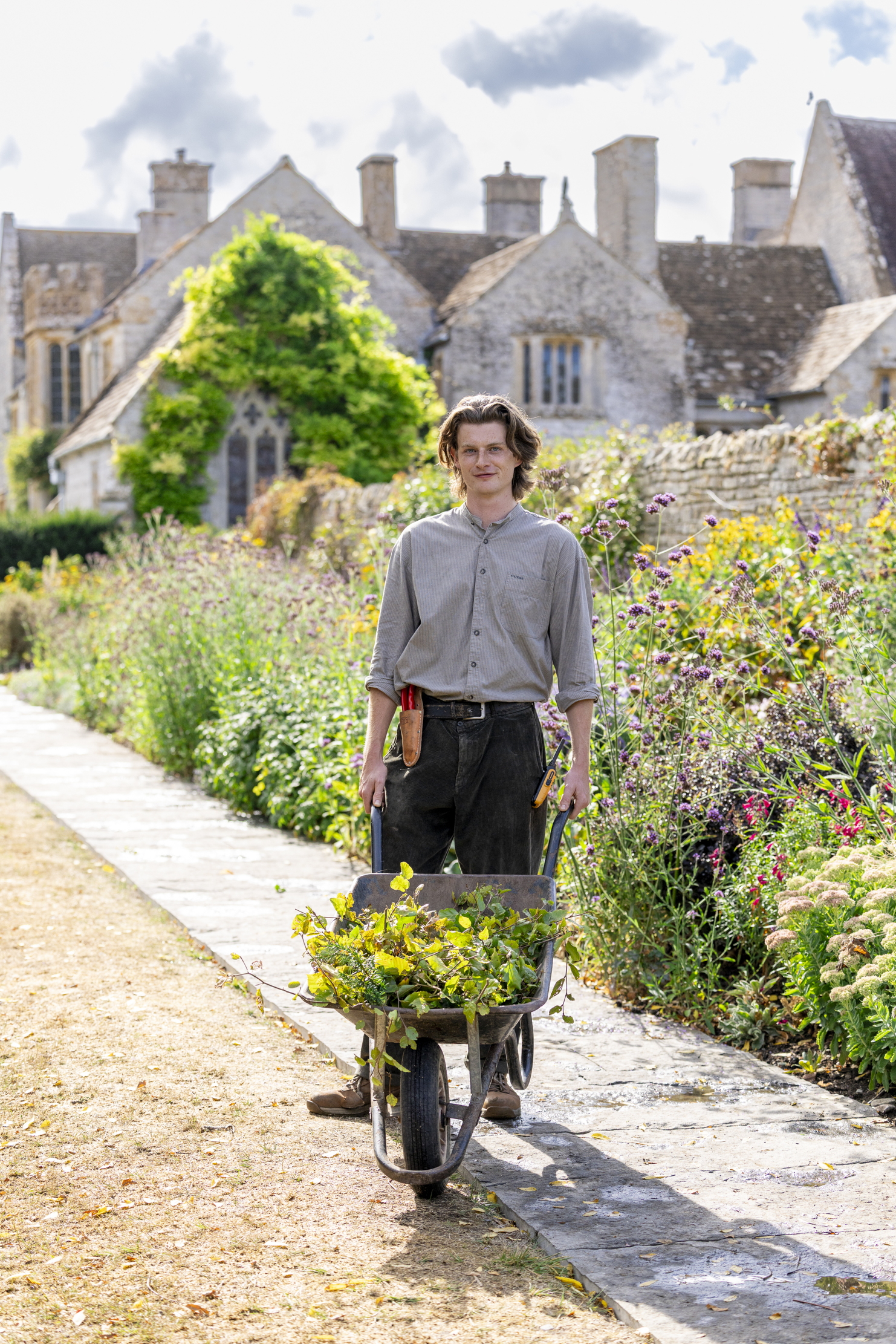 Sam Finch at Lytes Cary in Somerset