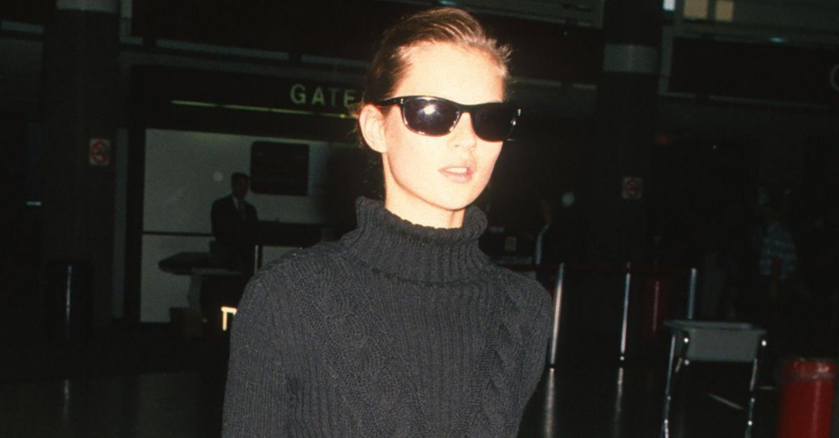 This Is Every Kate Moss Airport Look Since 1994 This Is Every Kate Moss Airport Look Since 1994