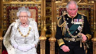 The late Queen Elizabeth II and King Charles